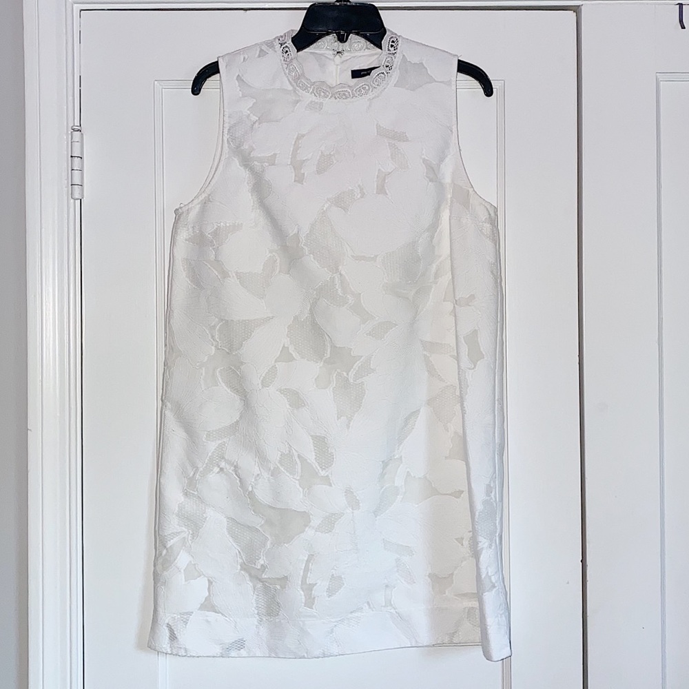 DEKA COTTON EMBROIDERED MINI DRESS